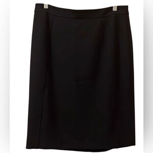 Halogen black lined pencil skirt